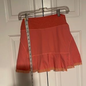 Bobbie flamingo pink mesh tennis skirt size S